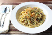 Treasure of Sicily: Garlic Sardine Pasta Recipe