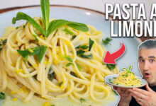 Από την Ιταλική Ριβιέρα: Συνταγή λιγκουίνι με λεμόνι και καρύδια